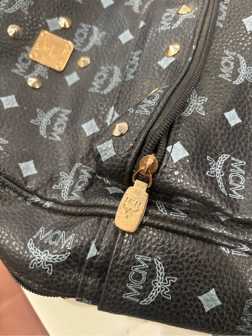 MCM Stark Small Backpack in Black - Picture 5 of 6